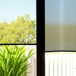 Showcasing Flyscreenmaxx pleated screens on home doors, an attractive solution for insect protection.