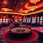 A dynamic scene at https://s804.com/ showcasing players enjoying roulette and poker in an upscale casino environment.