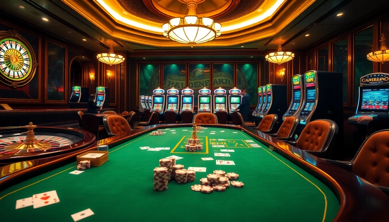 Competitive players enjoying MK 8-themed casino games at an elegant poker table.