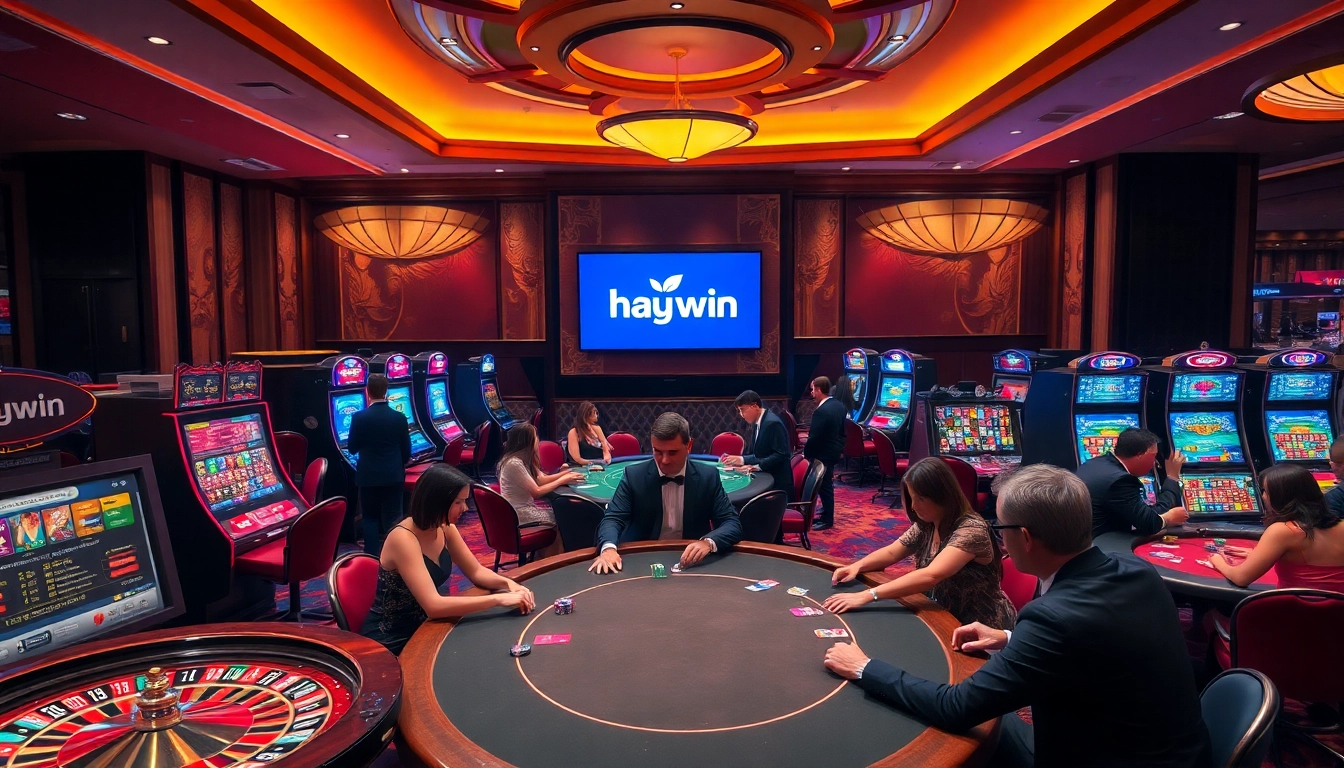 Experience the thrill of high-stakes poker at hay.win's luxurious casino.