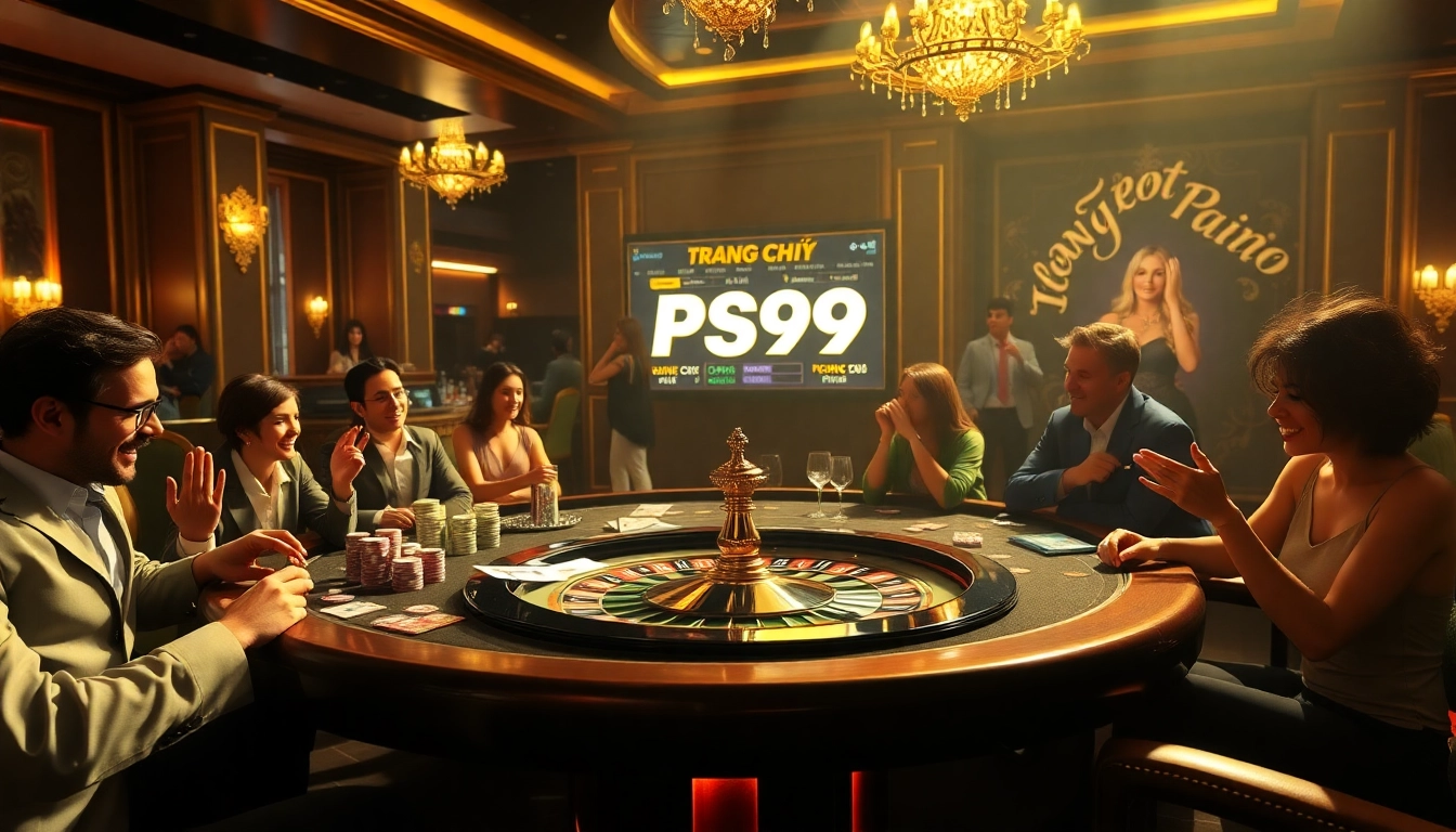Experience high-stakes excitement at trang chủ PS99 with vibrant poker tables and thrilling casino action.