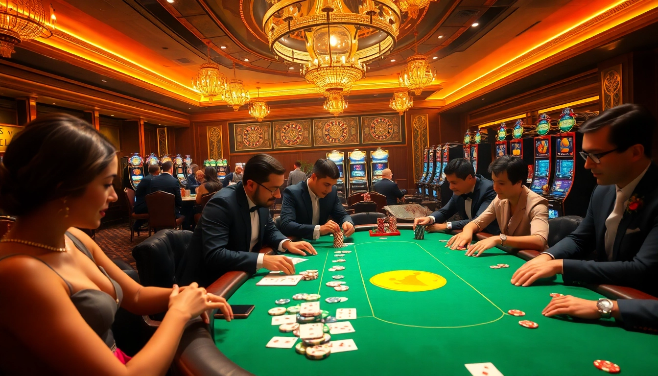 Experience excitement at the fun79 poker table, where high stakes and glamorous surroundings create unforgettable wins.