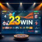 23WIN online gambling platform interface showcasing diverse gaming options.