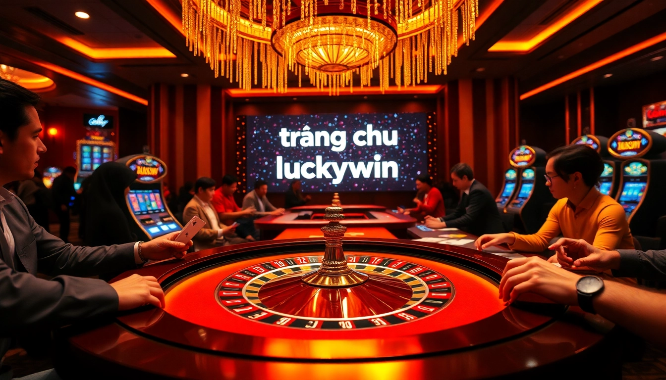Experience the thrill of gambling at trang chu luckywin with vibrant casino games and exciting action.