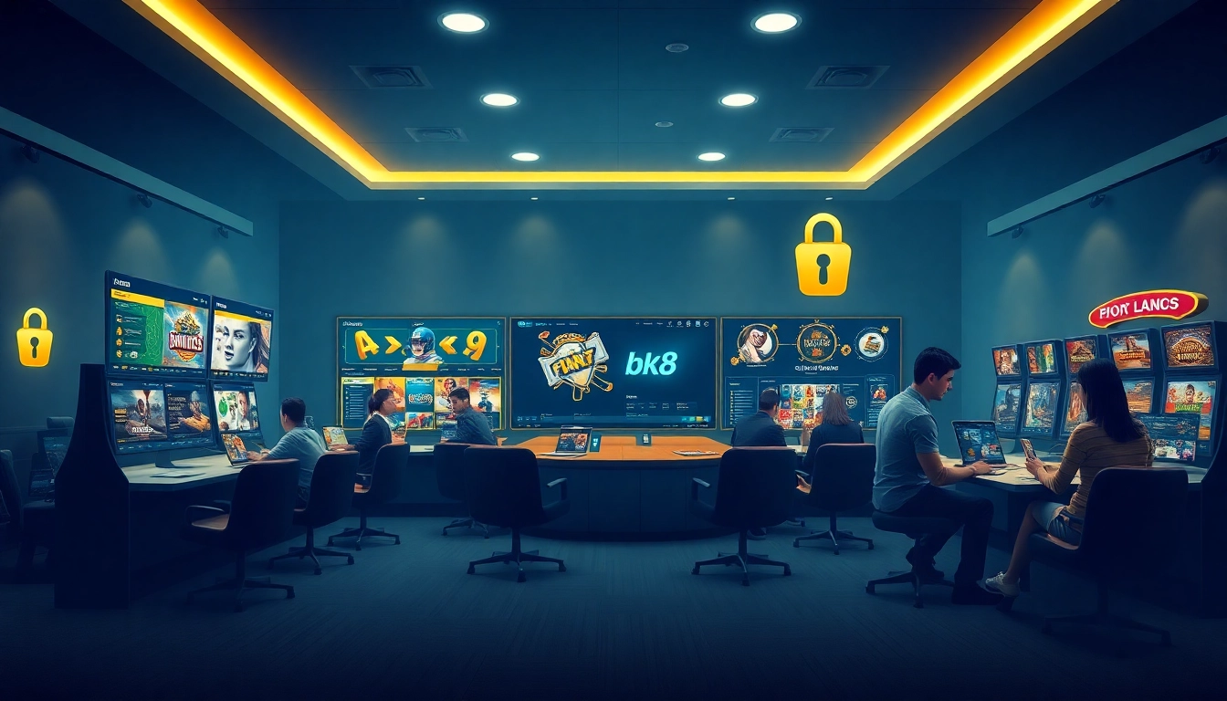 Experience excitement at bk860s.com with a modern online gaming interface showcasing various games and a secure, inviting atmosphere.