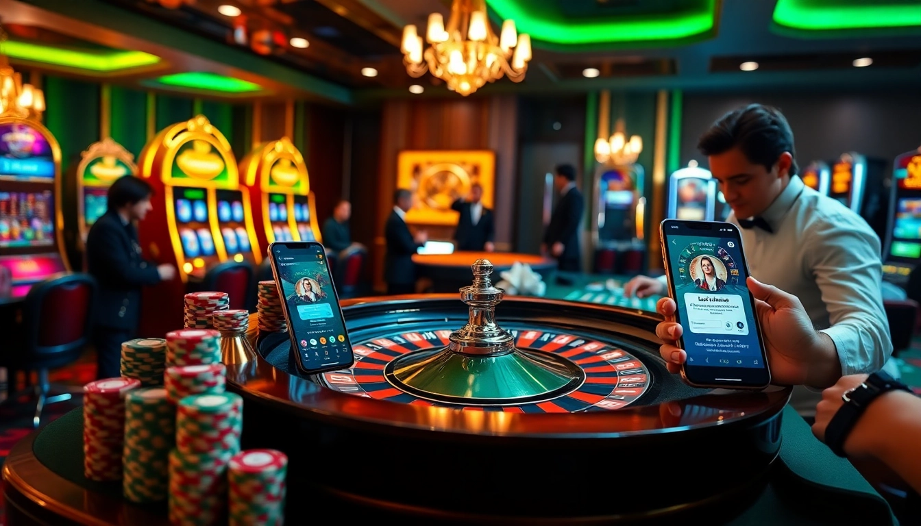 Experience thrilling gambling at https://luongsontv5.com/ with vibrant poker chips and roulette tables.