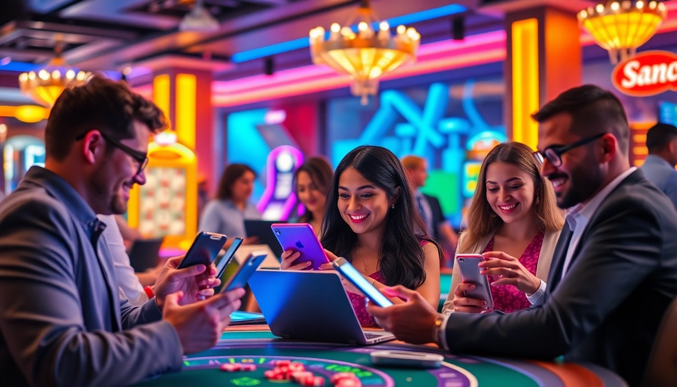 Immersive online casino scene highlighting user engagement on https://ww88.review/ with vibrant gaming elements.
