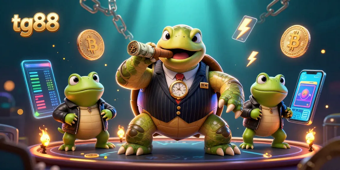 Engage with tg88's thrilling casino experience featuring unique characters and vibrant gaming elements.