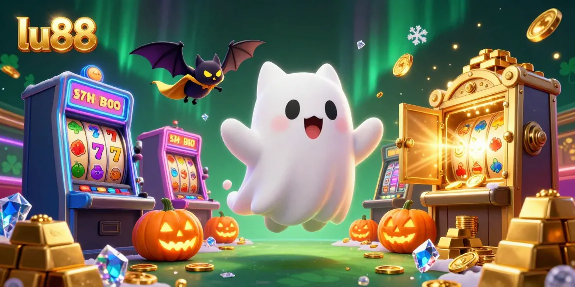 Experience thrilling slots at lu88 with ghostly charm and vibrant casino visuals.